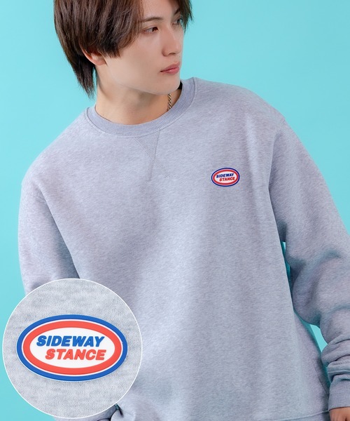 セール】【SIDEWAY STANCE】ワンポイント トレーナー（スウェット