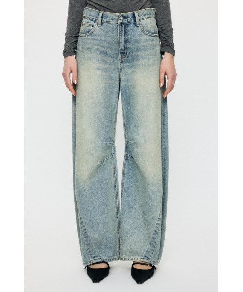 【maaanaさま専用】MOUSSY HORSESHOE BAGGY 26年SS新作】HORSESHOE BAGGY（デニムパンツ）｜MOUSSY（マウジー）の