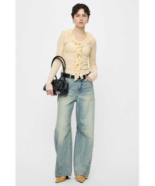 パンツ MOUSSY HORSESHOE BAGGY 26年SS新作】HORSESHOE BAGGY（デニムパンツ）｜MOUSSY（マウジー）の