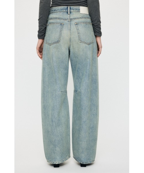 MOUSSY(マウジー)の「【26年SS新作】HORSESHOE BAGGY(デニムパンツ・レディース・ワンウォッシュ/ライトブルー・0/1/2)」の21枚目の写真