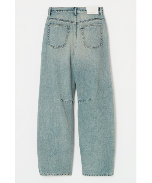 MOUSSY(マウジー)の「【26年SS新作】HORSESHOE BAGGY(デニムパンツ・レディース・ワンウォッシュ/ライトブルー・0/1/2)」の14枚目の写真