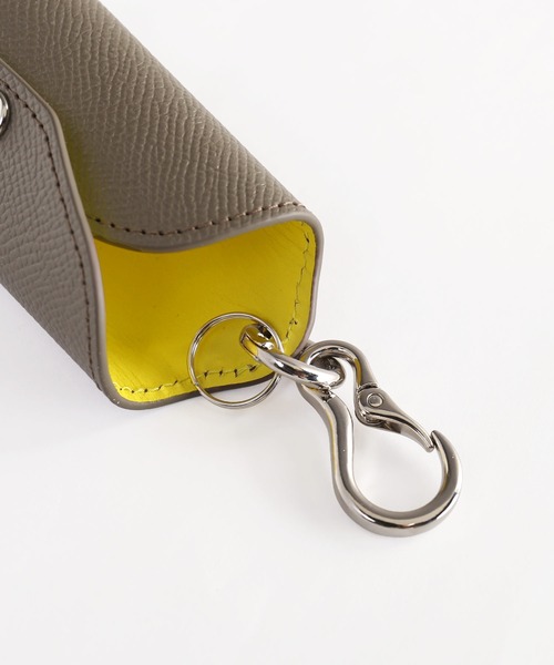 Jamale] 本革スマートキーケース バイカラー 日本製（キーケース/キー