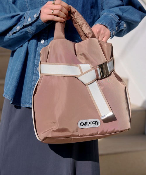 CROSS FUNCTION（クロスファンクション）の「【別注】OUTDOOR PRODUCTS(アウトドアプロダクツ)2WAYベルトトートバッグS【CROSS FUNCTION/クロスファンクション】（トートバッグ・レディース・ブルー/モカ/ブラック・FREE）」の18枚目の写真