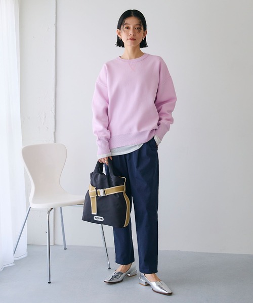 CROSS FUNCTION（クロスファンクション）の「【別注】OUTDOOR PRODUCTS(アウトドアプロダクツ)2WAYベルトトートバッグS【CROSS FUNCTION/クロスファンクション】（トートバッグ・レディース・ブルー/モカ/ブラック・FREE）」の12枚目の写真