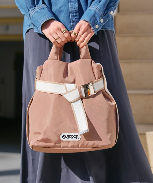 CROSS FUNCTION（クロスファンクション）の「【別注】OUTDOOR PRODUCTS(アウトドアプロダクツ)2WAYベルトトートバッグS【CROSS FUNCTION/クロスファンクション】（トートバッグ・レディース・ブルー/モカ/ブラック・FREE）」の17枚目の写真