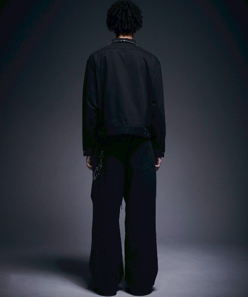 DANKE SCHON（ダンケシェーン）の「DankeSchon/ダンケシェーン/10oz KATURAGI TACK BAGGY PANTS（その他パンツ・メンズ・ブラック・S/M/L）」の4枚目の写真