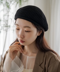 Reversible Knit Beret / リバーシブルニットベレー（ハンチング