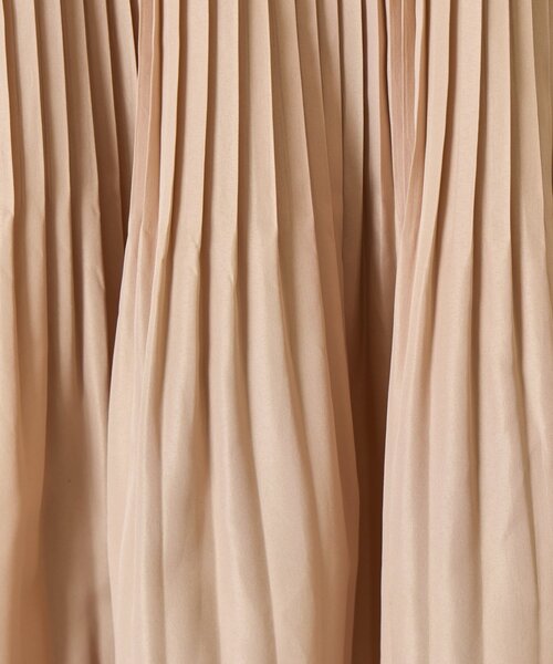 Jena espace merveilleux(ジェナ エスパスメルヴェイユ)の「プリーツスカート(スカート・レディース・チャコールグレー/アイボリー/ベージュ・FREE)」の4枚目の写真