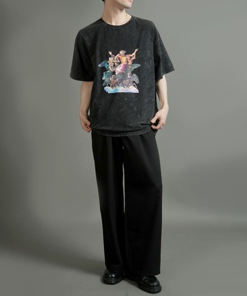 NOIZY(ノイジー)の「various logo designs T-shirt / ヴィンテージ フォトプリントTシャツ デザイン 半袖 Tシャツ(Tシャツ/カットソー・メンズ・ホワイト/ブラック・LARGE/MEDIUM)」の6枚目の写真