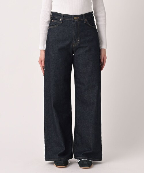 UNTITLED（アンタイトル）の「【LEE】STANDARD WARDROBE ワイドパンツ（デニムパンツ・レディース・ネイビー・02/01）」の7枚目の写真