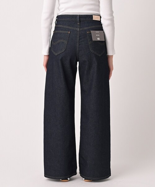 UNTITLED（アンタイトル）の「【LEE】STANDARD WARDROBE ワイドパンツ（デニムパンツ・レディース・ネイビー・02/01）」の9枚目の写真