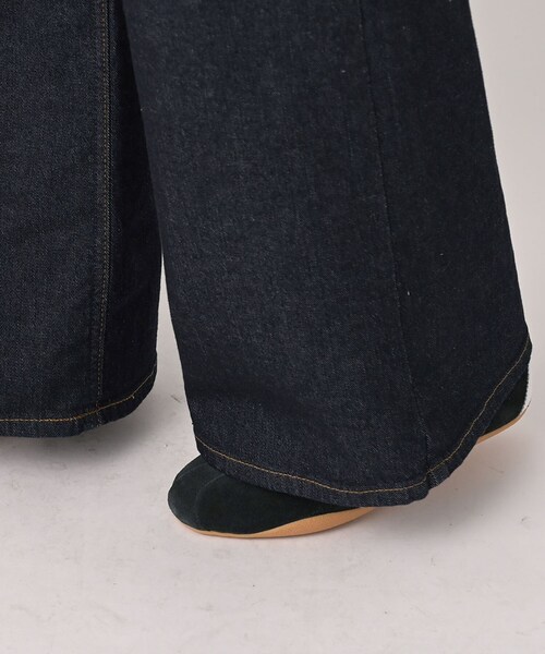 UNTITLED（アンタイトル）の「【LEE】STANDARD WARDROBE ワイドパンツ（デニムパンツ・レディース・ネイビー・02/01）」の14枚目の写真
