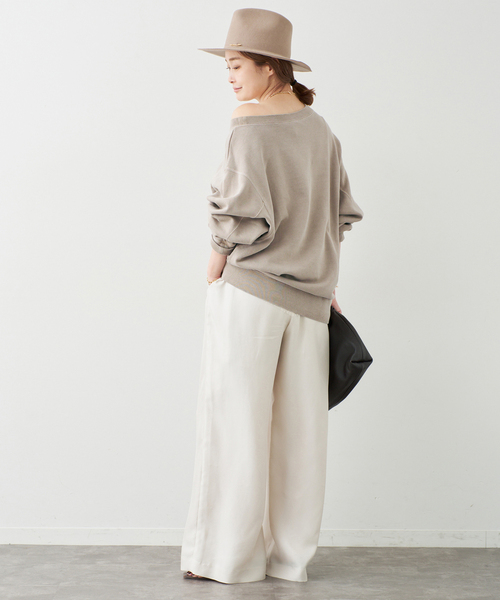 Deuxieme Classe　Vintage Off Shoulder Vintage Off Shoulder プルオーバー（スウェット）｜Deuxieme Classe