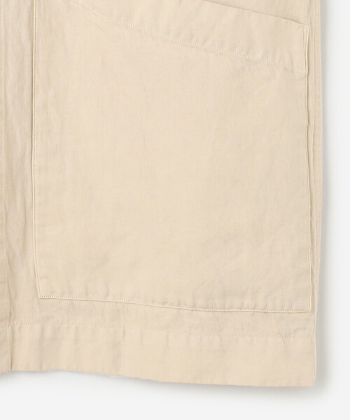 UNFIL(アンフィル)の「UNFIL | ガーメントダイ カバーオールジャケット WOMEN(カバーオール・レディース・ベージュ/ブラウン・0)」の8枚目の写真