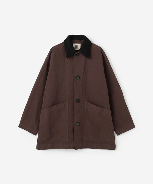 UNFIL(アンフィル)の「UNFIL | ガーメントダイ カバーオールジャケット WOMEN(カバーオール・レディース・ベージュ/ブラウン・0)」の19枚目の写真