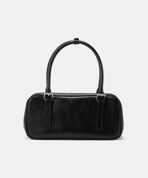 JOURNAL STANDARD（ジャーナルスタンダード）の「【STAND OIL/スタンドオイル】Square Bowling Bag（ショルダーバッグ・レディース・ブラック/ベージュ・FREE）」の4枚目の写真