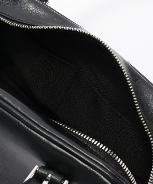 JOURNAL STANDARD（ジャーナルスタンダード）の「【STAND OIL/スタンドオイル】Square Bowling Bag（ショルダーバッグ・レディース・ブラック/ベージュ・FREE）」の9枚目の写真