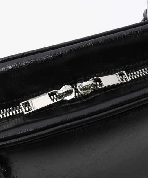 JOURNAL STANDARD（ジャーナルスタンダード）の「【STAND OIL/スタンドオイル】Square Bowling Bag（ショルダーバッグ・レディース・ブラック/ベージュ・FREE）」の11枚目の写真