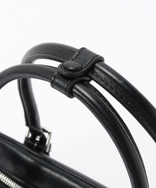 JOURNAL STANDARD（ジャーナルスタンダード）の「【STAND OIL/スタンドオイル】Square Bowling Bag（ショルダーバッグ・レディース・ブラック/ベージュ・FREE）」の12枚目の写真