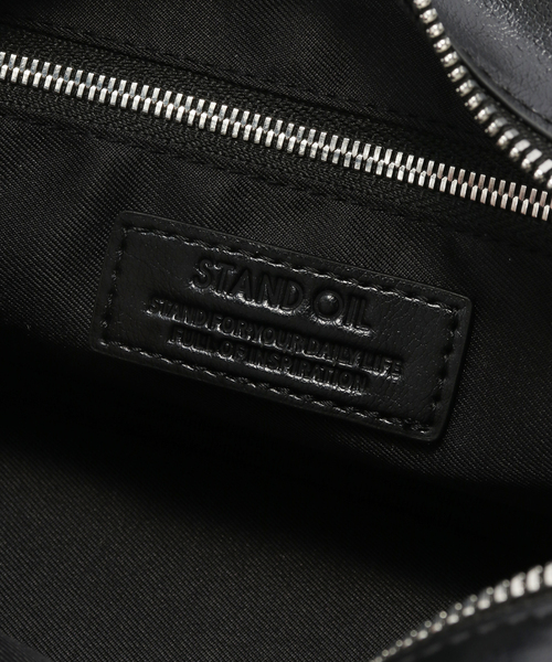 JOURNAL STANDARD（ジャーナルスタンダード）の「【STAND OIL/スタンドオイル】Square Bowling Bag（ショルダーバッグ・レディース・ブラック/ベージュ・FREE）」の14枚目の写真