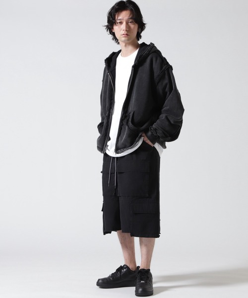 FR(13)NDS（フレンズ）の「FR(13)NDS /フレンズ/WAIST LAYER CARGO SHORTS（カーゴパンツ・メンズ・その他2/ブラック・M/L）」の5枚目の写真