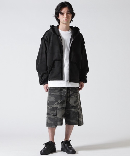 FR(13)NDS（フレンズ）の「FR(13)NDS /フレンズ/WAIST LAYER CARGO SHORTS（カーゴパンツ・メンズ・その他2/ブラック・M/L）」の7枚目の写真