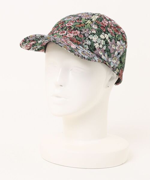 MSGM（エムエスジーエム）の「フラワーガーデン ゴブランジャガードキャップ（キャップ・レディース・グリーン系・FREE）」の5枚目の写真