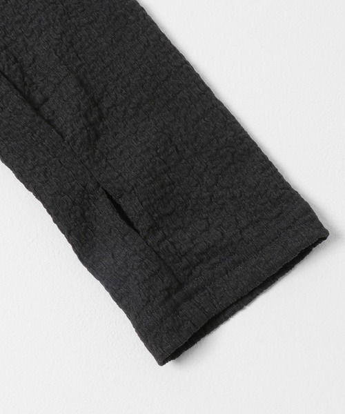 SENSE OF PLACE by URBAN RESEARCH（センスオブプレイスバイアーバンリサーチ）の「シャーリングカットカーディガン（カーディガン/ボレロ・レディース・ライトブルー/チャコールグレー/アイボリー・ONE）」の9枚目の写真