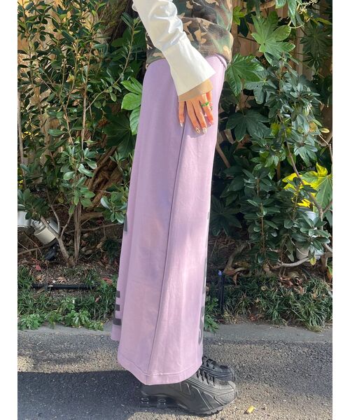 Oriens JOURNAL STANDARD（オリエンス ジャーナルスタンダード）の「《追加》ロゴロングスカート（スカート・レディース・グレー・FREE）」の21枚目の写真