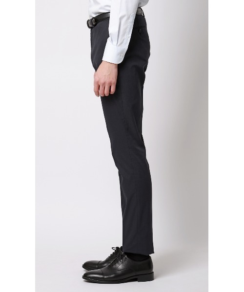 AOYAMA(アオヤマ)の「ビジネスでも使いやすいひんやりドレスチノ スタイリッシュスラックス【ノータック】【COOLMOTION】(スラックス・メンズ・ネイビー/ベージュ・3L/LL/L/M/S)」の14枚目の写真
