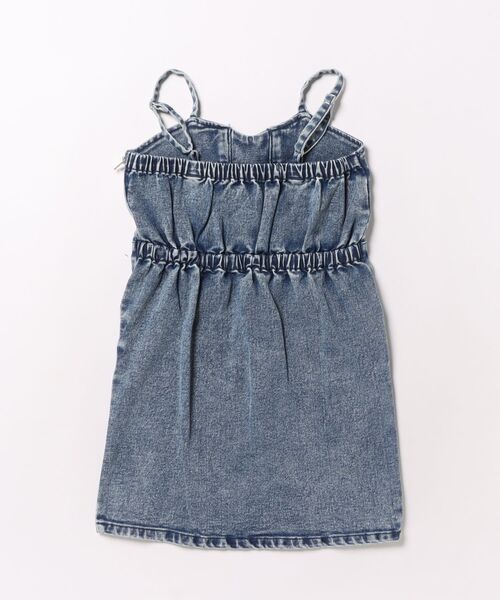 ANAP kids（アナップキッズ）の「スピンドルストレッチワンピース（ワンピース・キッズ・ブルー/ブラック・130/120/110）」の15枚目の写真