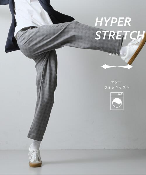 THE SHOP TK （ザ ショップ ティーケー ）の「【圧倒的な伸縮性】ハイパーストレッチイージーパンツ　洗濯機OK（その他パンツ・メンズ・チャコールグレー/ナチュラル/ブラック/ネイビー・02/03/04）」の2枚目の写真