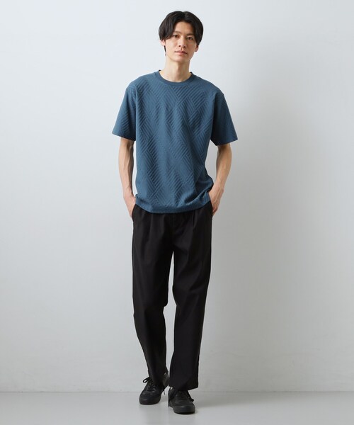 THE SHOP TK （ザ ショップ ティーケー ）の「【圧倒的な伸縮性】ハイパーストレッチイージーパンツ　洗濯機OK（その他パンツ・メンズ・チャコールグレー/ナチュラル/ブラック/ネイビー・02/03/04）」の19枚目の写真