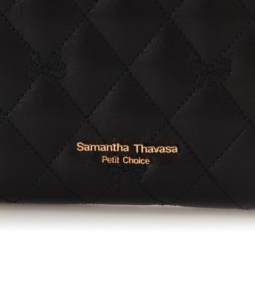Samantha Thavasa Petit Choice(サマンサタバサ プチチョイス)の「リボンキルト 折財布(財布・レディース・ブラック/ブラウン/オフホワイト/ピンク・FREE)」の8枚目の写真