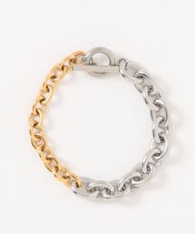 Revo.（レボ）の「アソート コンビチェーン マンテル ブレスレット サージカルステンレス【UNISEX】（ブレスレット）」