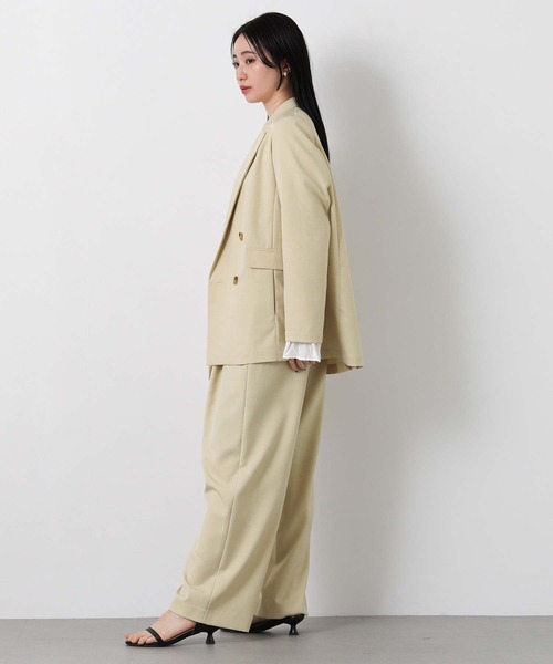 Gready Brilliant（グレディブリリアン）の「クリアトロタックワイドパンツ（その他パンツ・レディース・ライトグレー/ライトベージュ・FREE）」の11枚目の写真