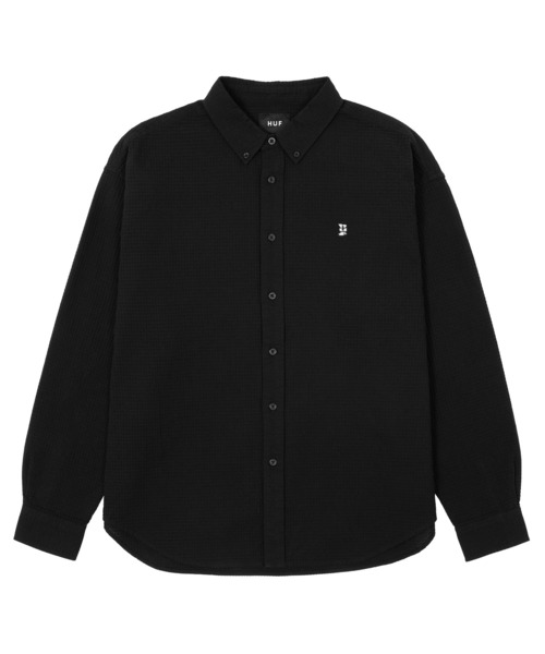 HUF(ハフ)の「MEGABLAST LS SHIRT(シャツ/ブラウス・メンズ・ブラック/ホワイト/ピンク・S/M/L/XXL/XL)」の7枚目の写真