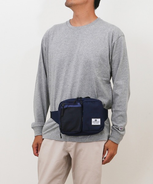 BACKYARD FAMILY(バックヤードファミリー)の「UNITED CLASSY ユナイテッドクラッシー ボディバッグ(ボディバッグ/ウエストポーチ・メンズ・ブラック/ネイビー/グレー・FREE)」の5枚目の写真