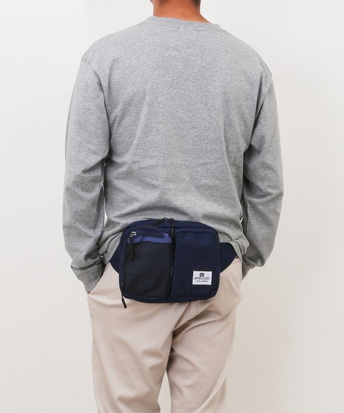 BACKYARD FAMILY(バックヤードファミリー)の「UNITED CLASSY ユナイテッドクラッシー ボディバッグ(ボディバッグ/ウエストポーチ・メンズ・ブラック/ネイビー/グレー・FREE)」の6枚目の写真