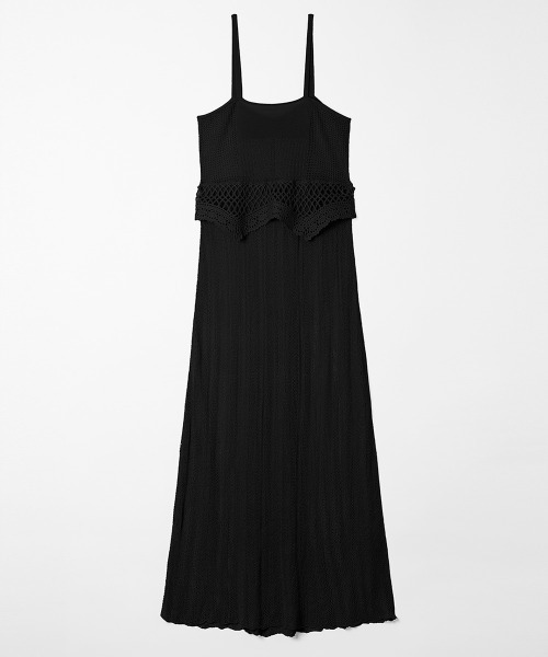 TELOPLAN(テーロプラン)の「【TELOPLAN】Ismet Knit Dress / イスメトドレス(ドレス・レディース・ミント/ブラック/ホワイト・ONE SIZE)」の8枚目の写真