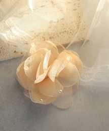 LIBERTY（リバティー）の「liberty シアーフラワーコサージュ / 2wayブローチ（ブローチ/コサージュ）」