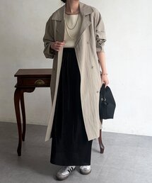 シアーリネントレンチコート