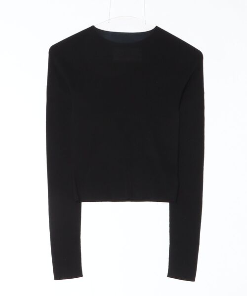 TODAYFUL（トゥデイフル）の「Compact Smooth Knit 12610510（ニット/セーター・メンズ・ブラウン/ブラック/オフホワイト・FREE）」の3枚目の写真