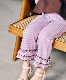 apres les cours（アプレレクール）の「【WEB限定】ワッフルフリルレギンス（その他パンツ）」