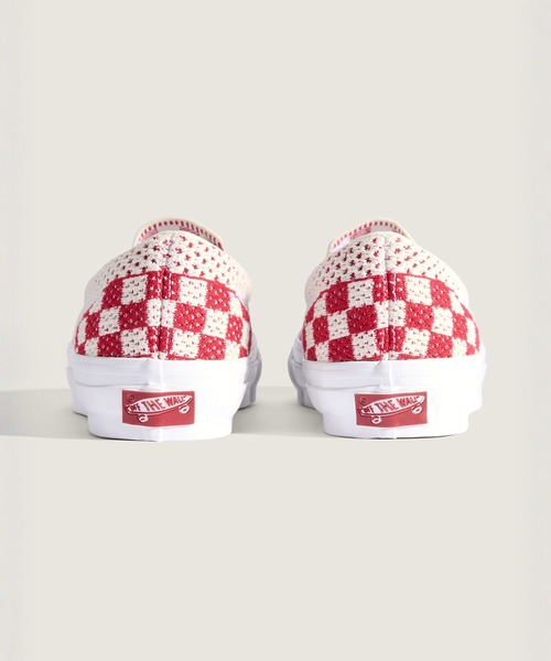 VANS(バンズ)の「VANS PREMIUM スリッポン EK / LX Classic Slip-On 98 EK CHECK VN000EG1CIS1(スリッポン・メンズ・レッド・11/10.5/10/9.5/9/8.5/8/7.5/7/6.5/6/5.5/5)」の4枚目の写真