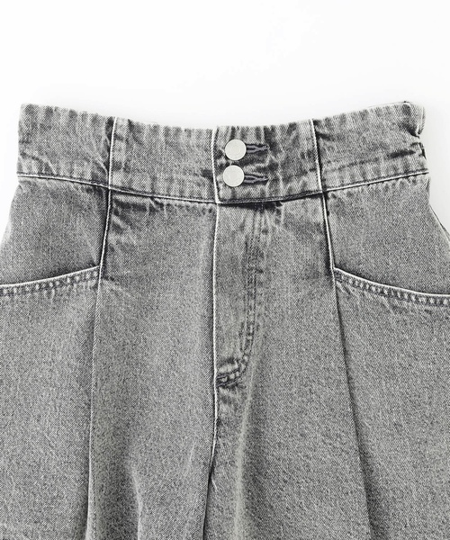 LOVETOXIC（ラブトキシック）の「美脚見えタックフレアキュロット（その他パンツ・キッズ・ブラック/ブルー/グレー・S:140cm/130cm/M:150cm/L:160cm）」の10枚目の写真