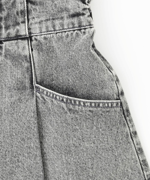 LOVETOXIC（ラブトキシック）の「美脚見えタックフレアキュロット（その他パンツ・キッズ・ブラック/ブルー/グレー・S:140cm/130cm/M:150cm/L:160cm）」の8枚目の写真