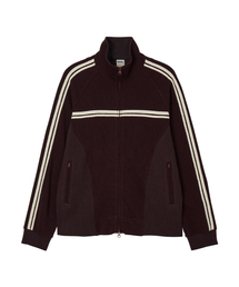 DANDEL（ダンデル）の「DD rib panel track jacket (PURPLE)（ナイロンジャケット）」