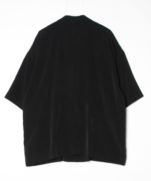 ROBES&CONFECTIONS（ローブスコンフェクションズ）の「Robes&Confections/ローブス&コンフェクションズ/ワッシャートリアセテートH SH H（シャツ/ブラウス・レディース・ブラック・3）」の2枚目の写真