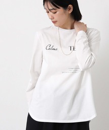 Gready Brilliant | Ｃａｌｍｅ刺しゅうクルーネックカットソー(Tシャツ/カットソー)